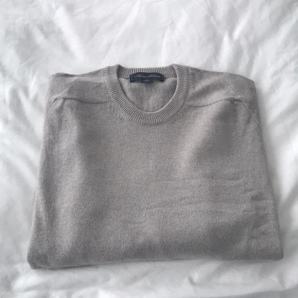 Brooks brothers men’s crew neck cashmere sweater